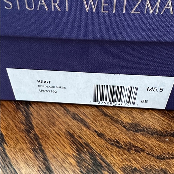 Stuart Weitzman: HEIST Suede Heels (size 5.5) - Picture 3 of 3